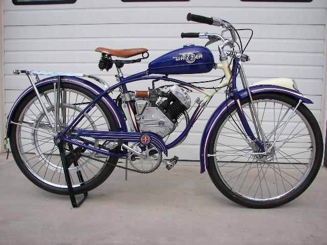 1948 SCHWINN WHIZZER MOTOR BIKE