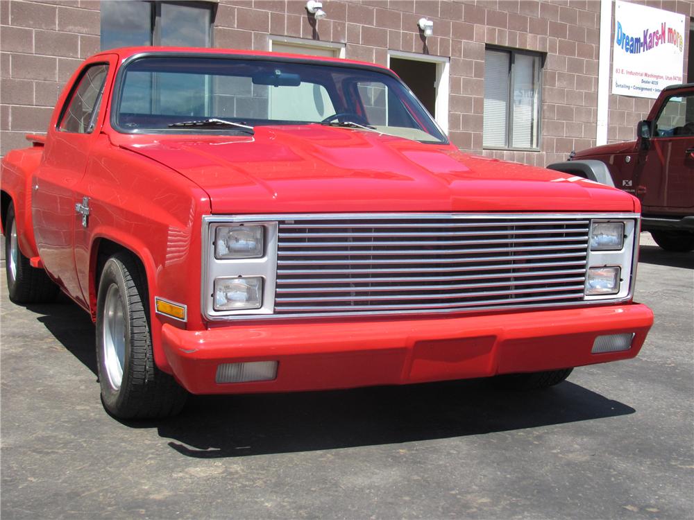 1981 CHEVROLET STEP-SIDE CUSTOM PICKUP