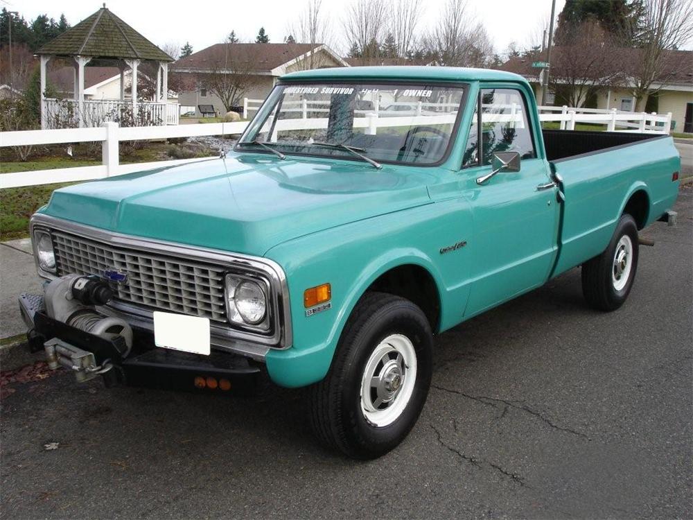 1971 CHEVROLET K-20 4X4 PICKUP