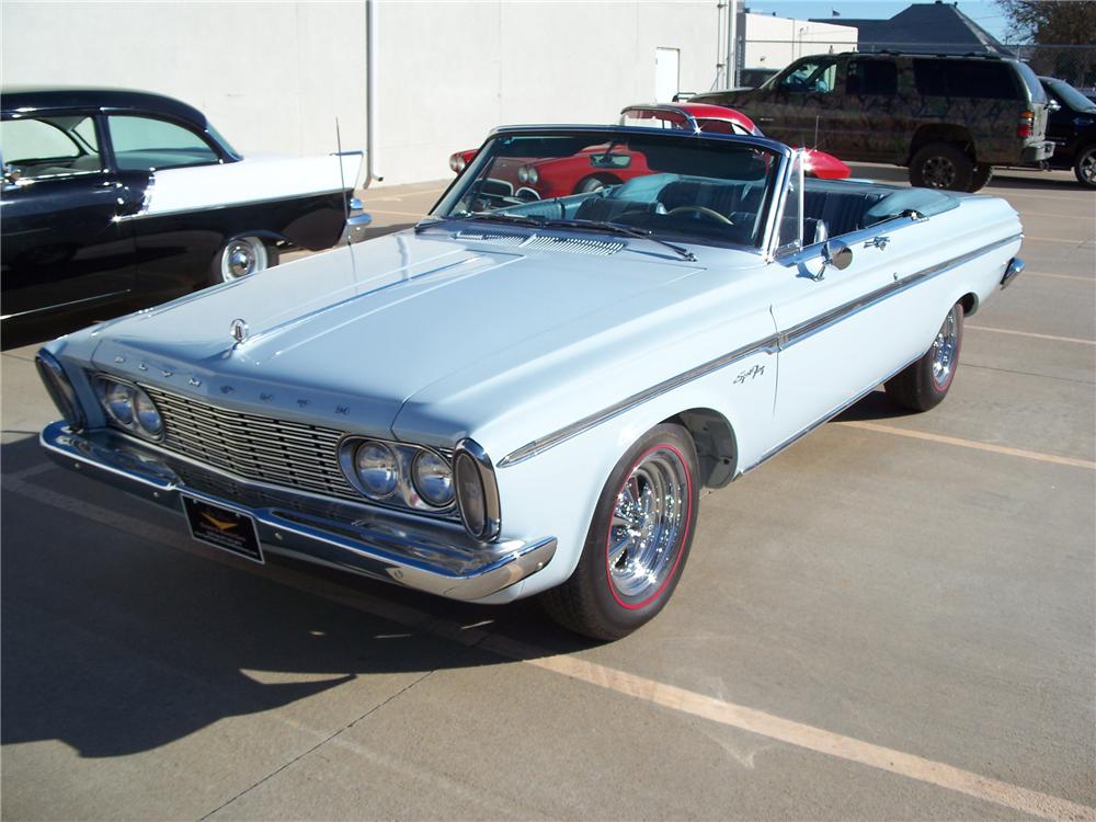 1963 PLYMOUTH SPORT FURY CONVERTIBLE