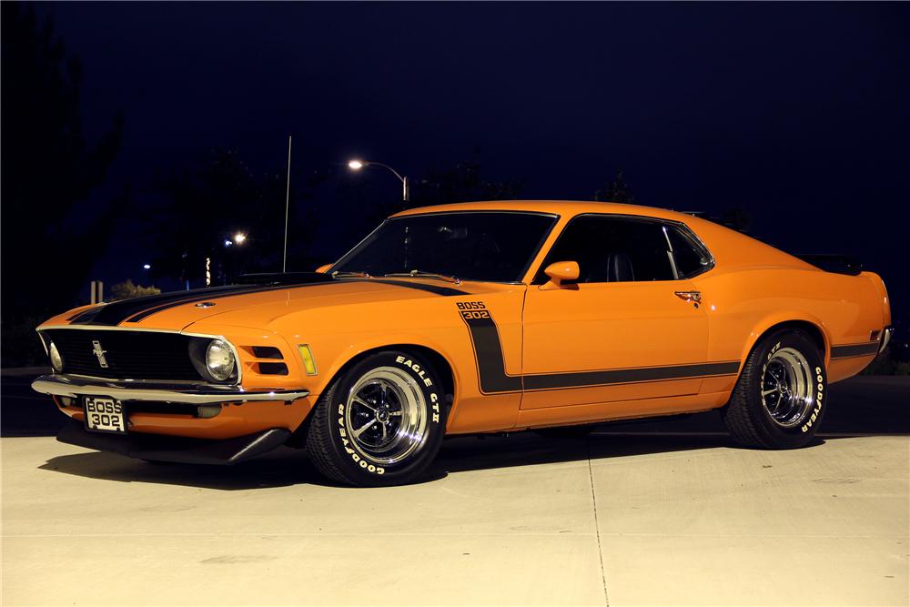 1970 FORD MUSTANG BOSS 302 2 DOOR COUPE