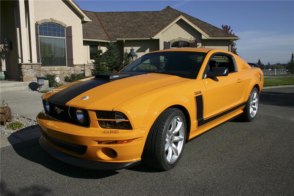 2007 FORD MUSTANG SALEEN PARNELLI JONES LIMITED EDITION