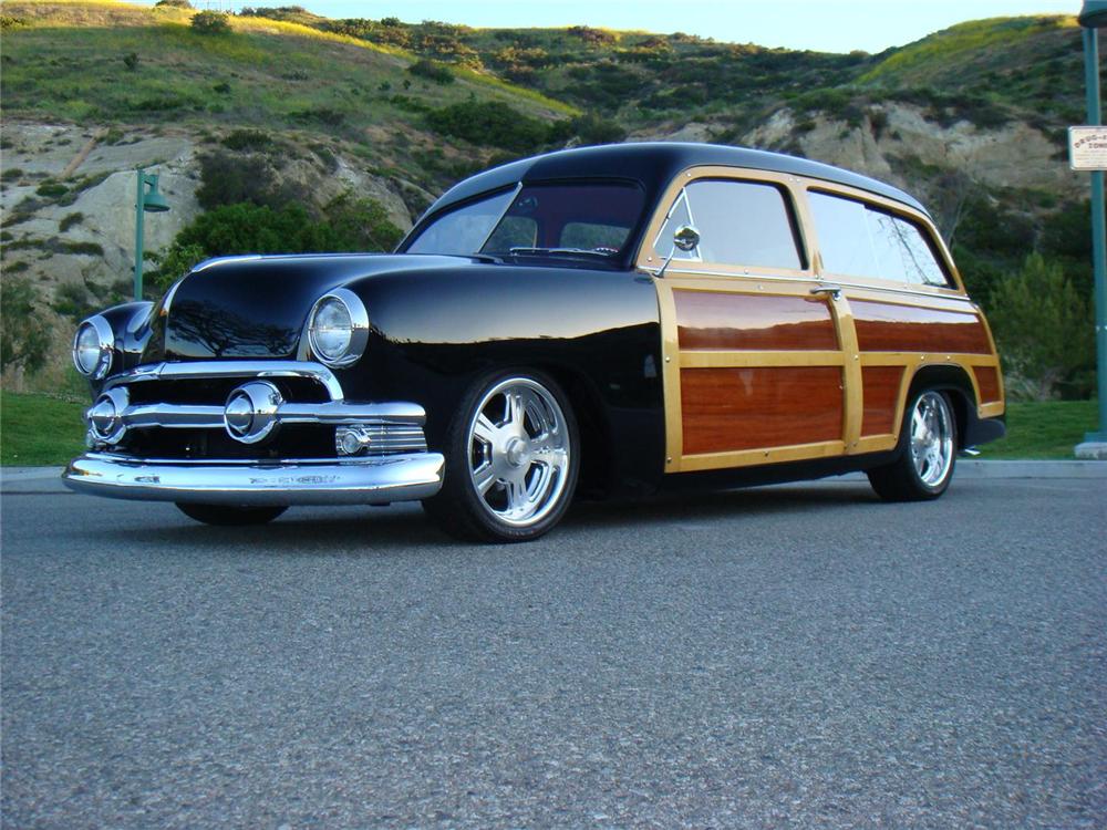 1951 FORD COUNTRY SQUIRE CUSTOM WOODY WAGON