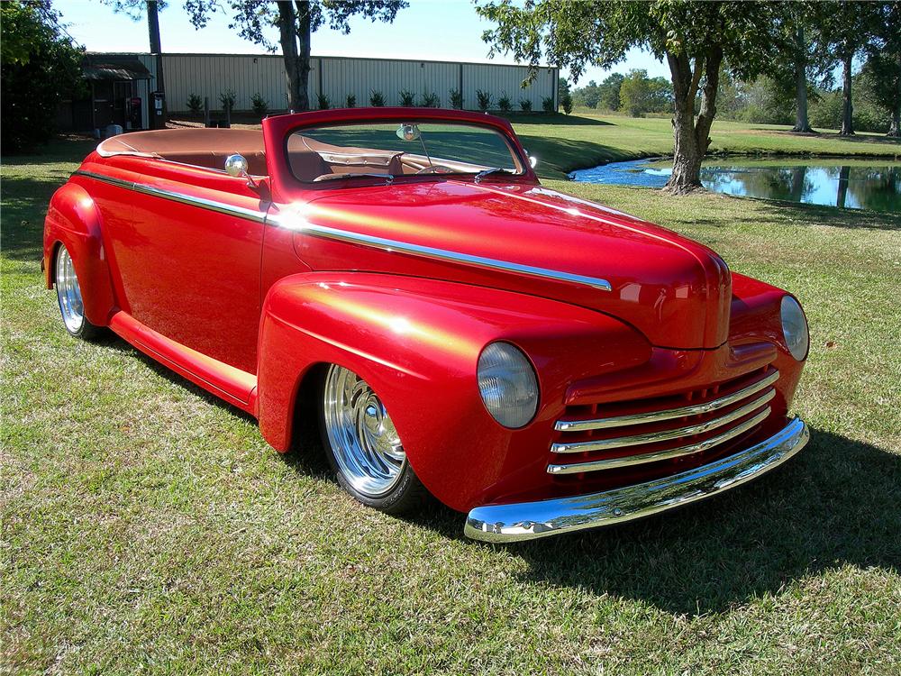 1948 FORD DELUXE CUSTOM CONVERTIBLE