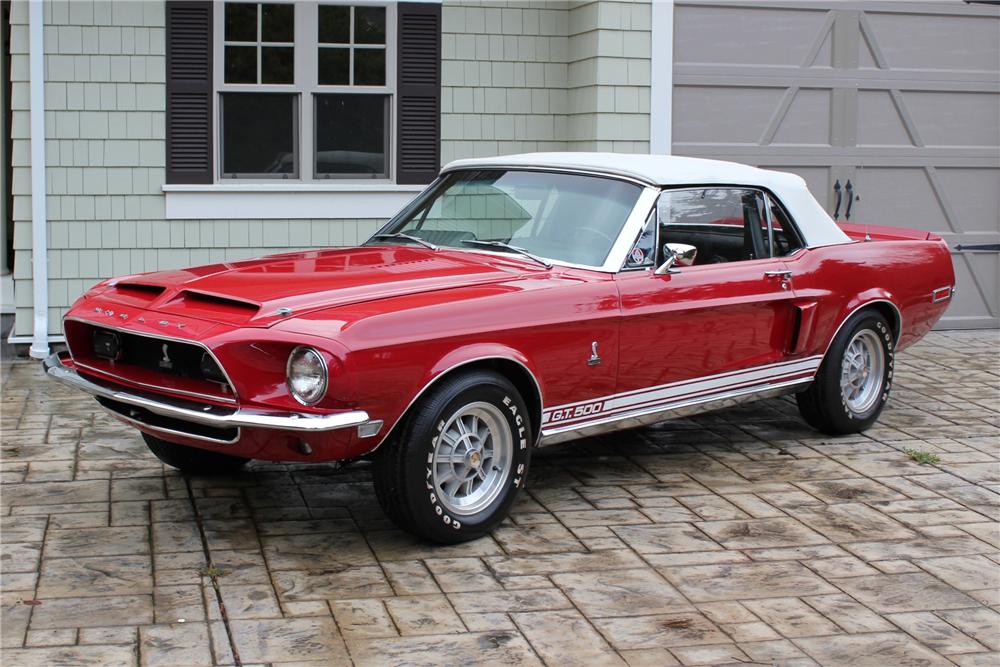 1968 SHELBY GT500 CONVERTIBLE