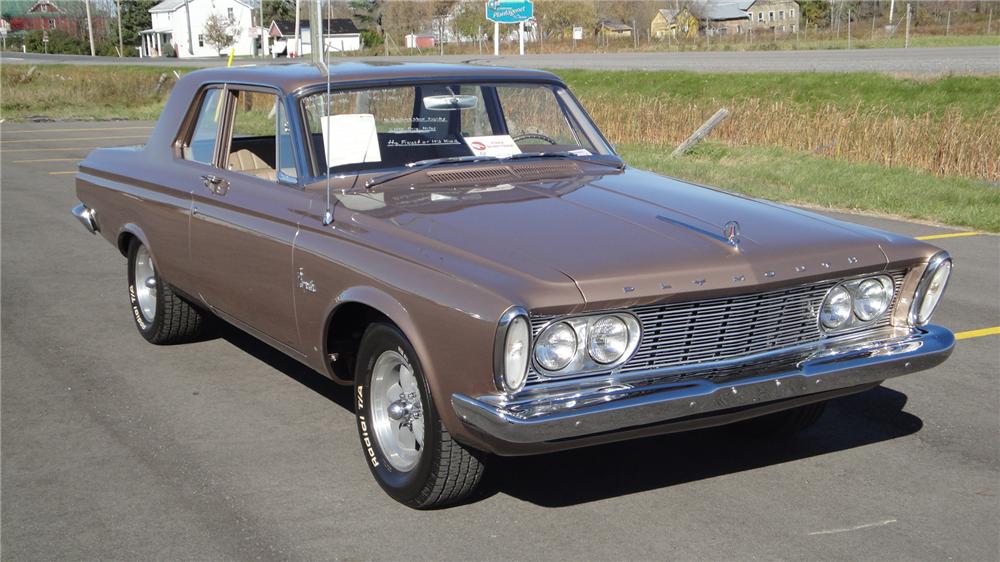 1963 PLYMOUTH SAVOY 2 DOOR COUPE