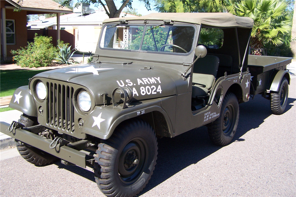 1954 WILLYS MILITARY JEEP M38-A1