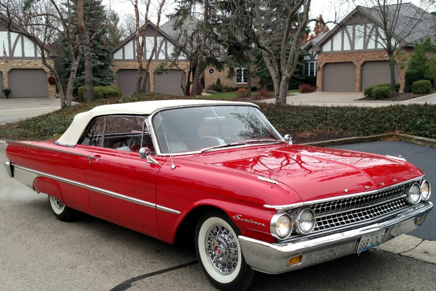 1961 FORD GALAXIE SUNLINER CONVERTIBLE