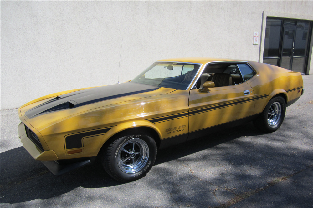 1971 FORD MUSTANG MACH 1 FASTBACK