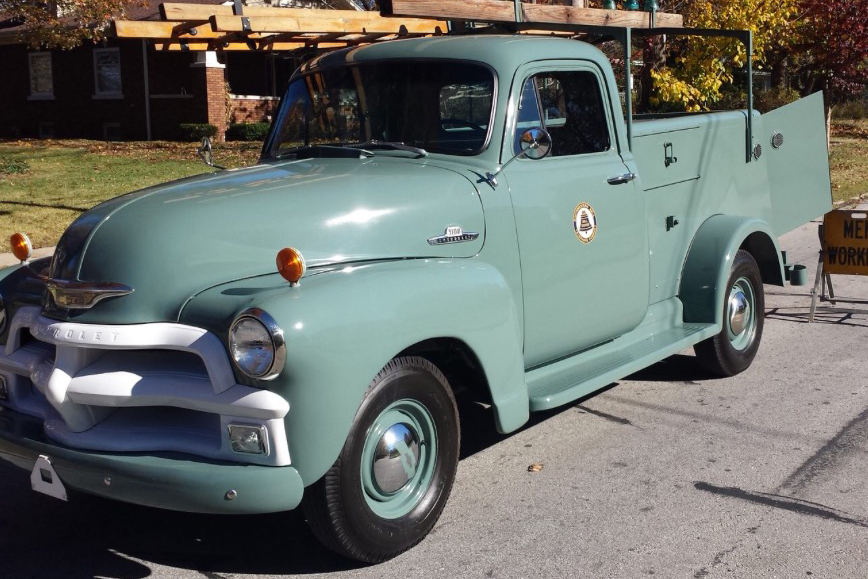 1955 CHEVROLET 3100 UTILITY BED PICKUP