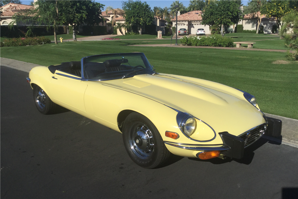 1974 JAGUAR XKE SERIES III V12 CONVERTIBLE