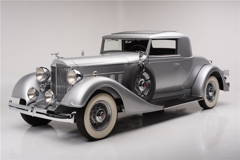 1934 PACKARD EIGHT RUMBLE SEAT COUPE