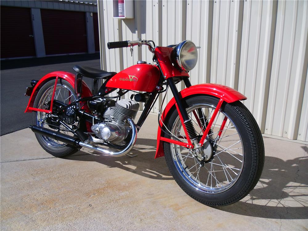 1955 HARLEY-DAVIDSON MODEL 165 MOTORCYCLE