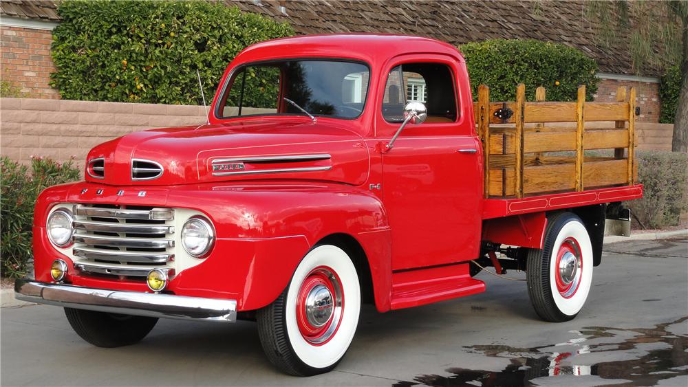 1950 FORD STAKEBED PICKUP