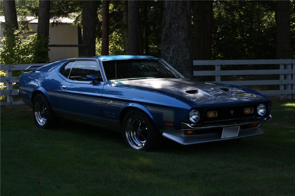 1971 FORD MUSTANG FASTBACK