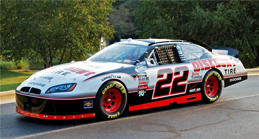 2010 DODGE CHARGER NASCAR NATIONWIDE RACE CAR