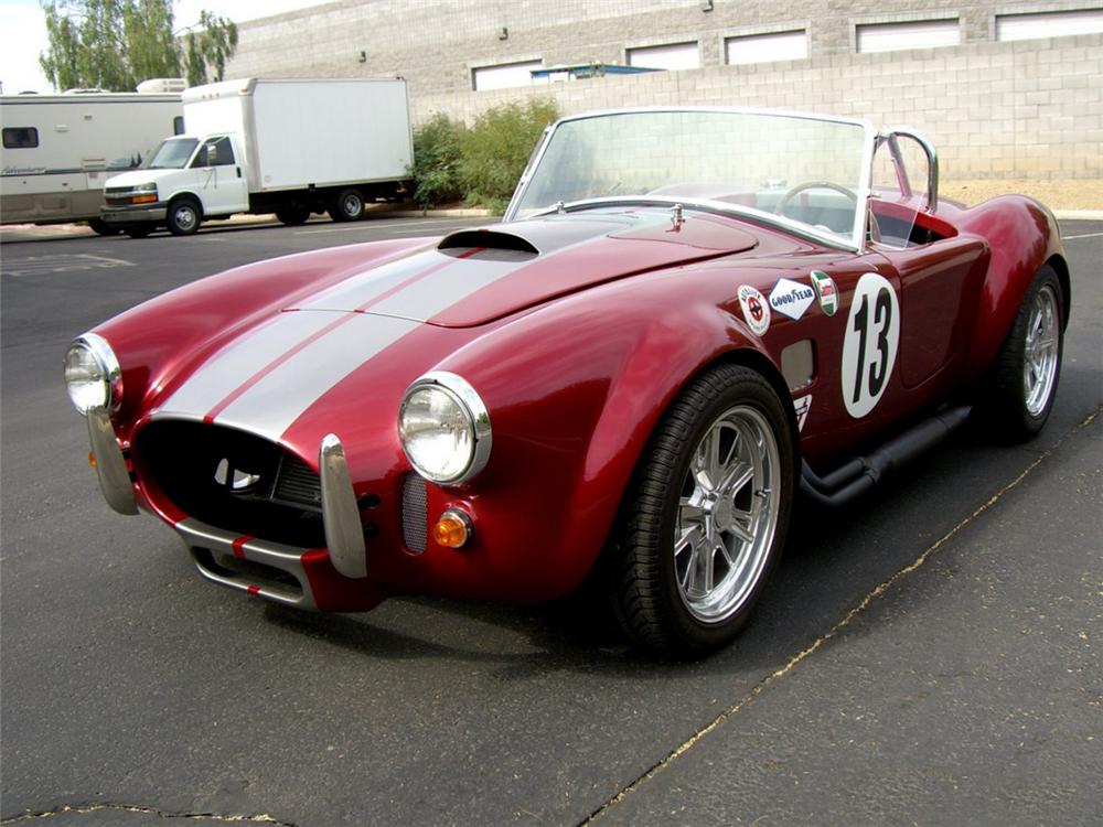 1966 SHELBY COBRA ROADSTER RE-CREATION