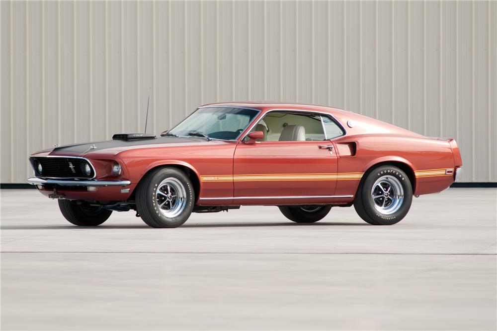 1969 FORD MUSTANG MACH 1 428 SCJ FASTBACK