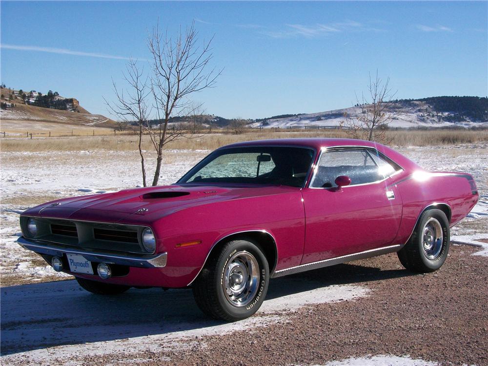 1970 PLYMOUTH CUDA COUPE