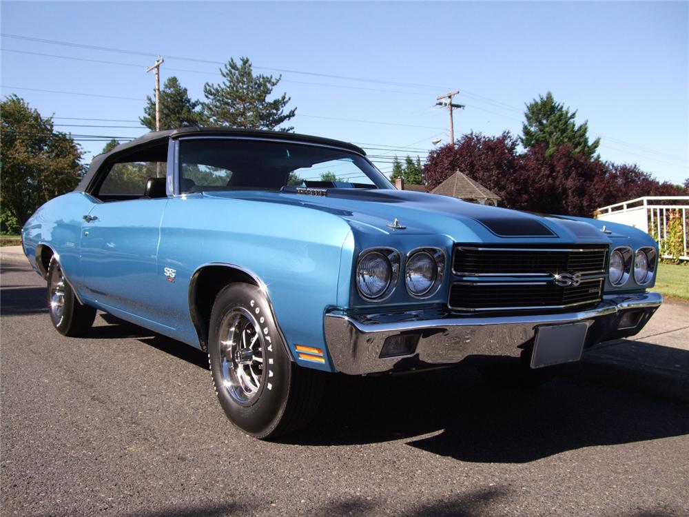 1970 CHEVROLET CHEVELLE SS CONVERTIBLE