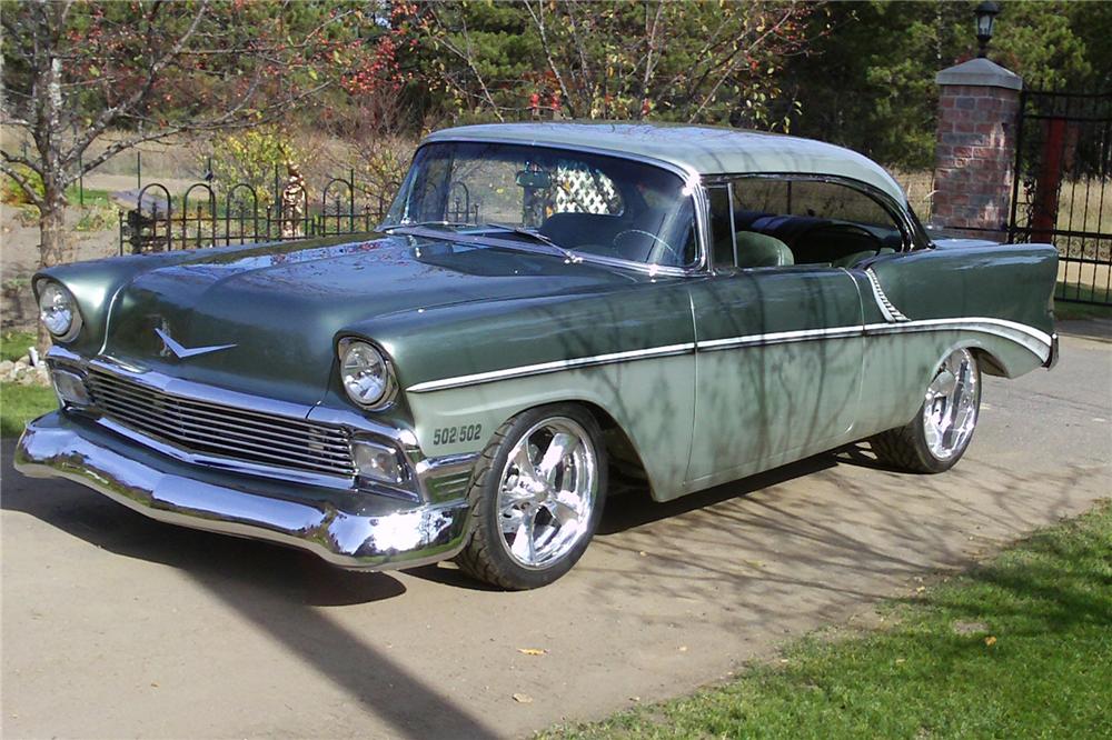 1956 CHEVROLET BEL AIR CUSTOM 2 DOOR HARDTOP