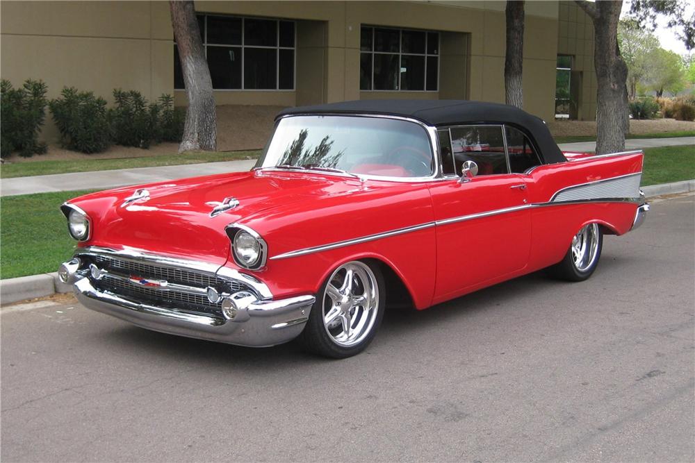 1957 CHEVROLET BEL AIR CUSTOM CONVERTIBLE