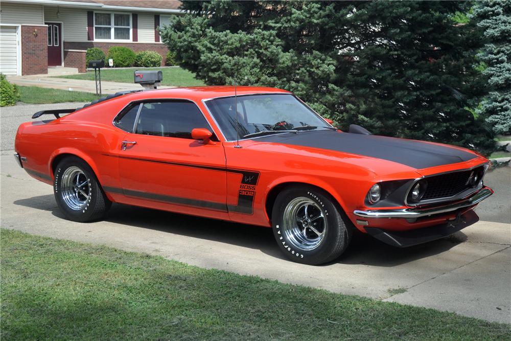 1969 FORD MUSTANG BOSS 302 FASTBACK