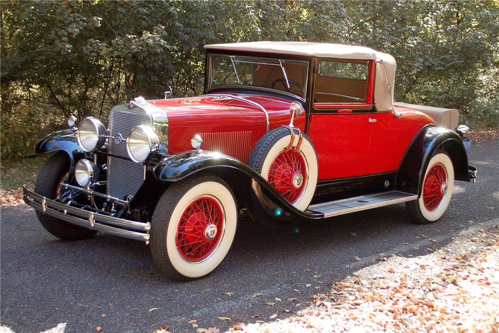 1929 LASALLE CONVERTIBLE COUPE