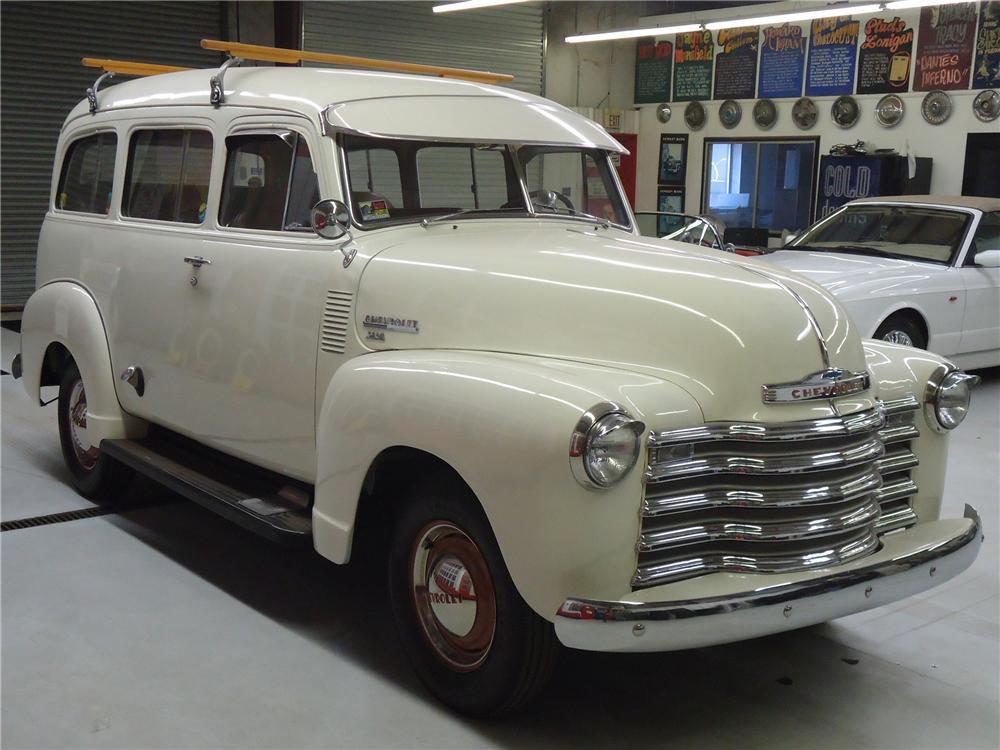 1951 CHEVROLET SUBURBAN CARRYALL  on Tuesday @ 07:00 PM