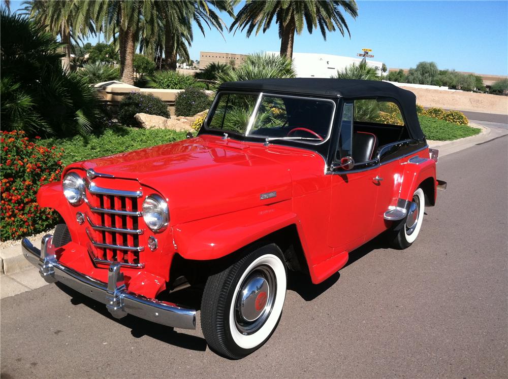 1950 WILLYS JEEPSTER CONVERTIBLE
