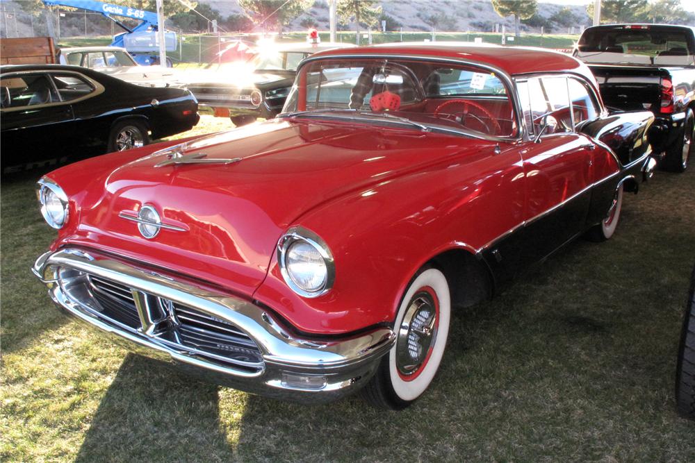 1956 OLDSMOBILE DELUXE 88 HOLIDAY 2 DOOR COUPE
