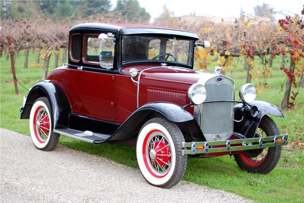 1930 FORD MODEL A DELUXE COUPE