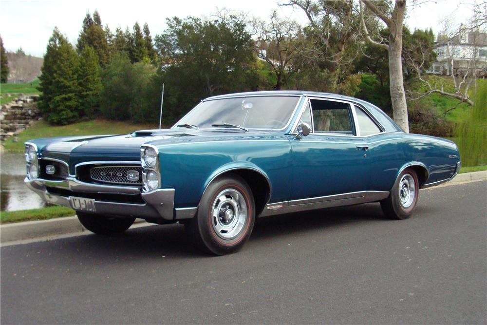 1967 PONTIAC GTO 2 DOOR POST