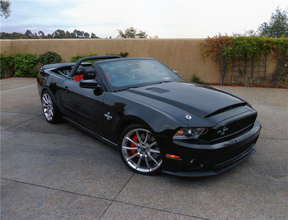 2010 FORD SHELBY GT500 SUPERSNAKE CONVERTIBLE