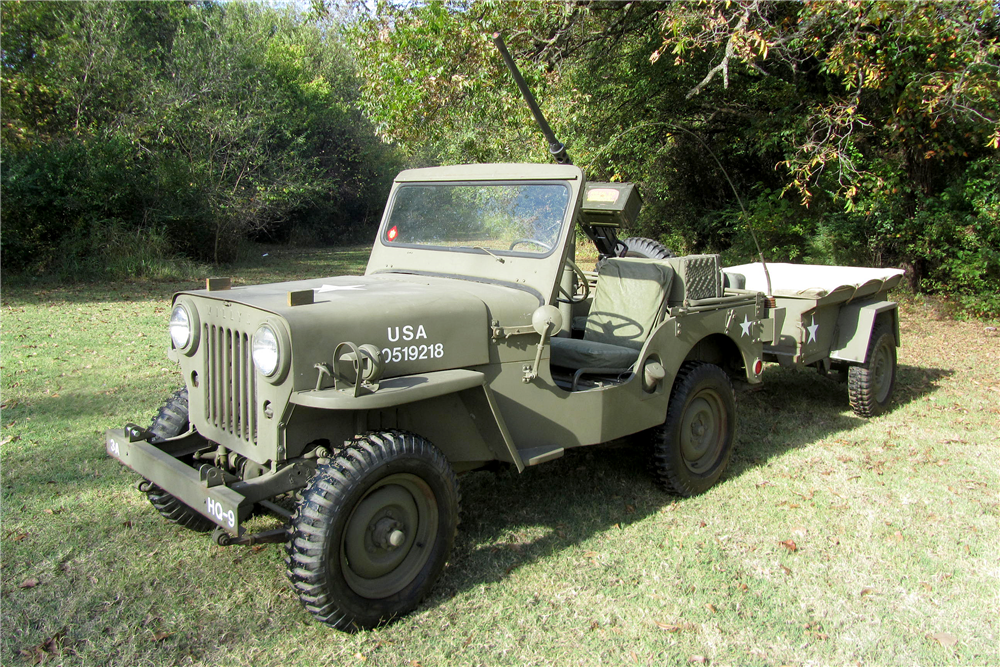 1952 WILLYS MILITARY JEEP 
