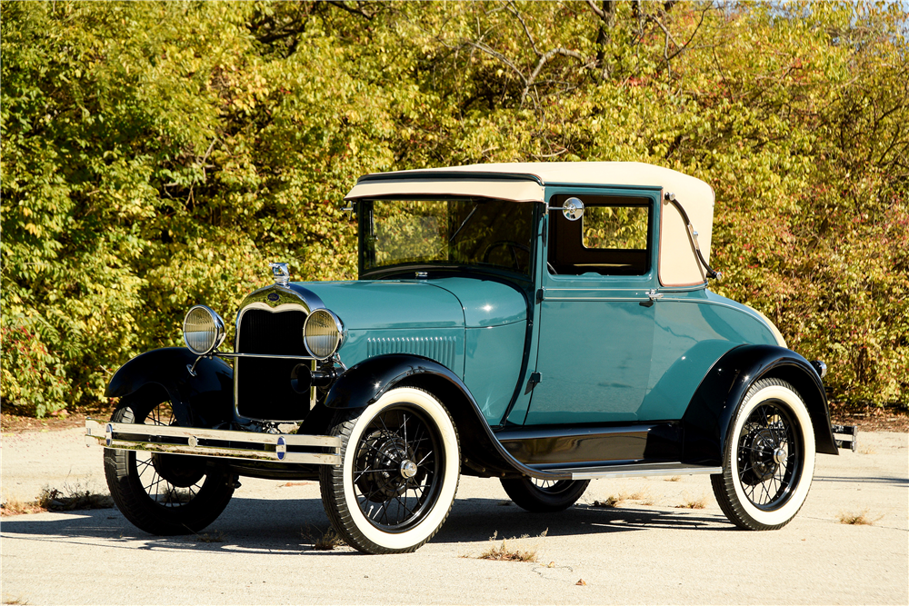 1928 FORD MODEL A SPORT COUPE