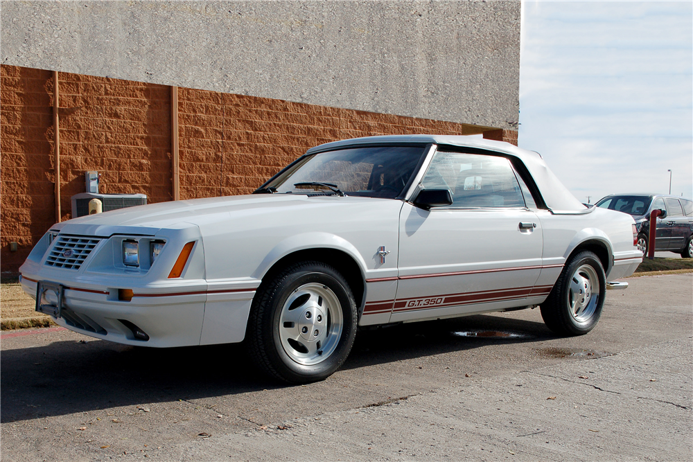1984 FORD MUSTANG GT 350 CONVERTIBLE