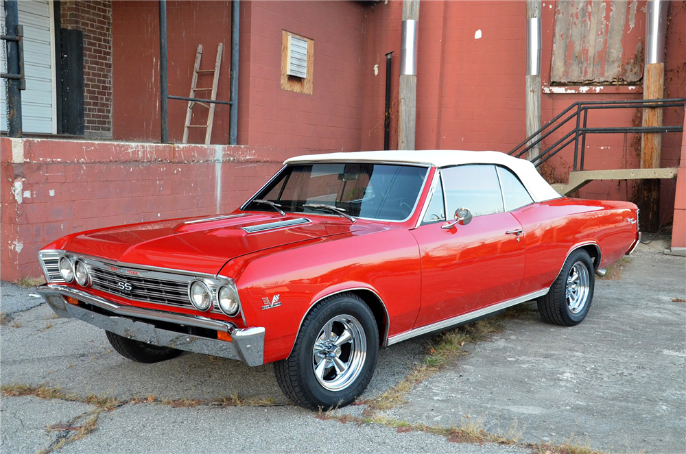 1967 CHEVROLET CHEVELLE SS CONVERTIBLE RE-CREATION