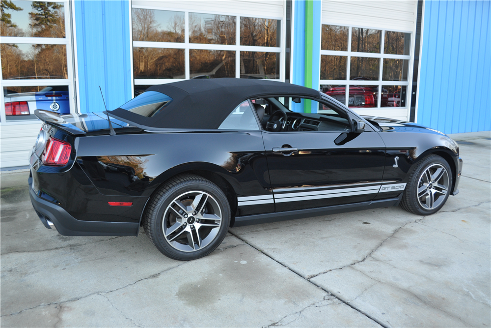 2010 SHELBY GT500 CONVERTIBLE