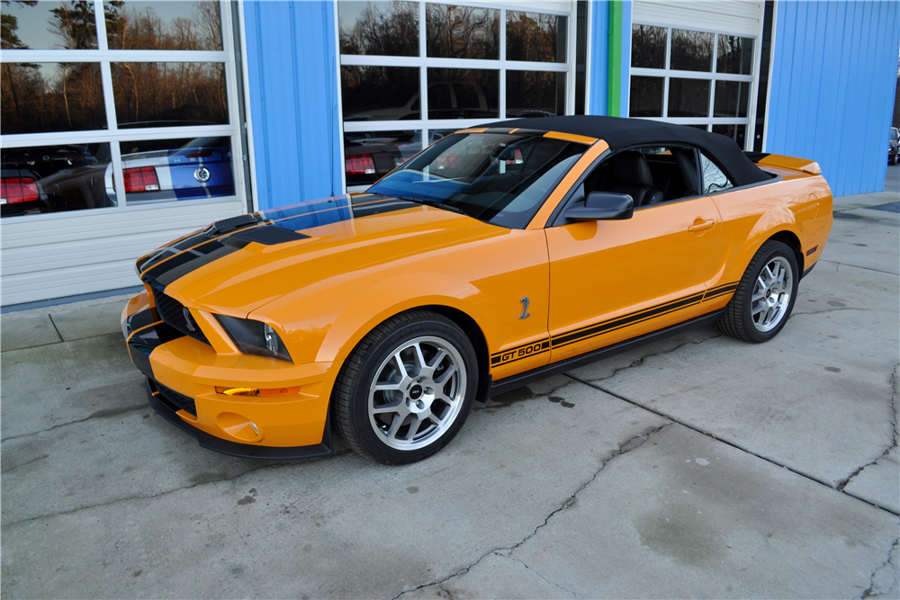 2008 FORD SHELBY GT500 CONVERTIBLE