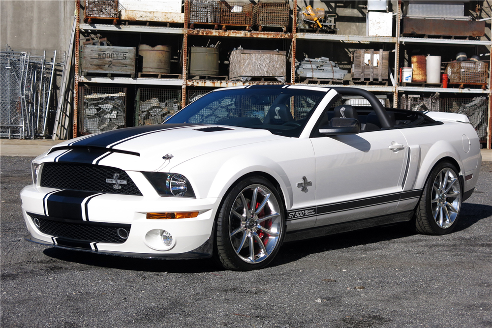 2007 SHELBY GT500 SUPER SNAKE CONVERTIBLE
