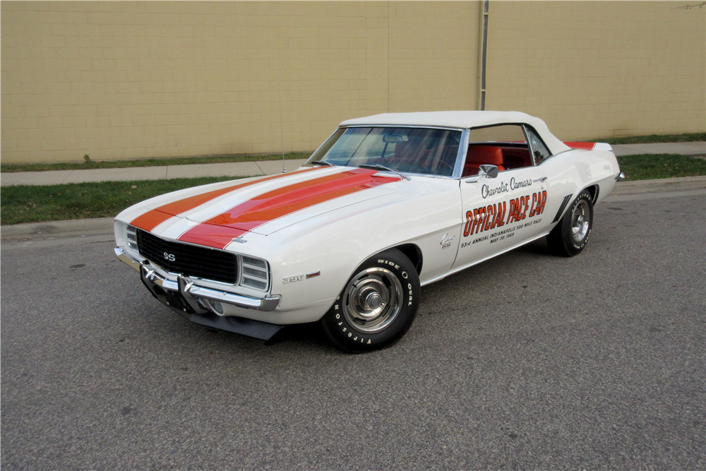 1969 CHEVROLET CAMARO INDY PACE CAR CONVERTIBLE