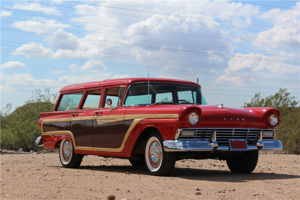 1957 FORD COUNTRY SQUIRE WOODY WAGON