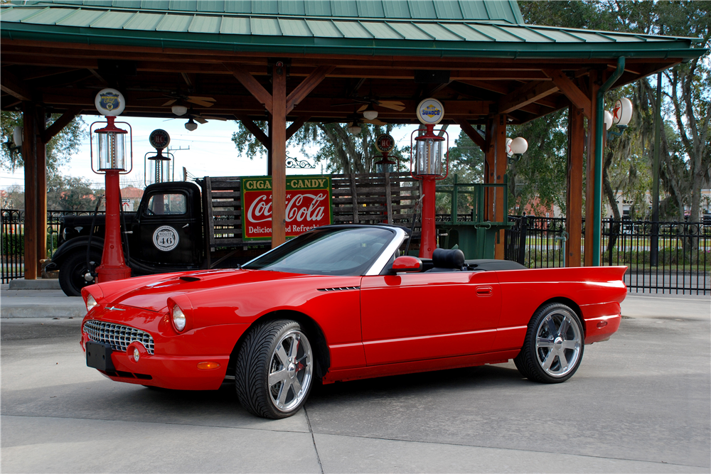 2004 FORD THUNDERBIRD CUSTOM CONVERTIBLE