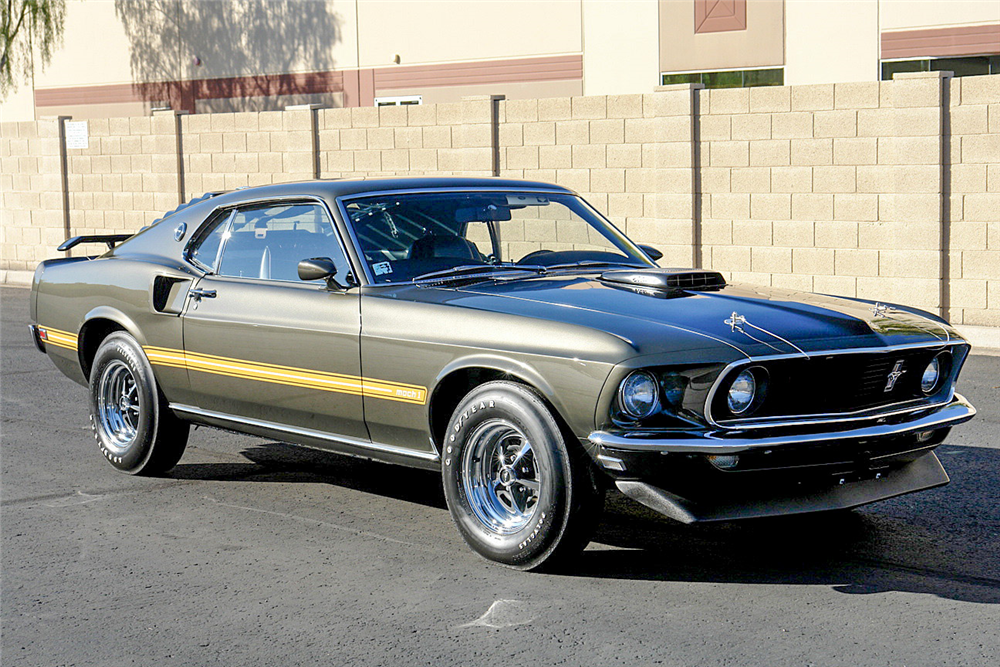 1969 FORD MUSTANG MACH I 428 SCJ FASTBACK