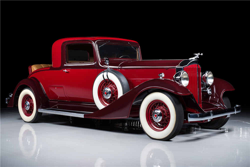 1933 PACKARD EIGHT RUMBLE-SEAT COUPE