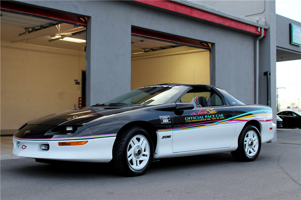 1993 CHEVROLET CAMARO INDY PACE CAR T-TOP