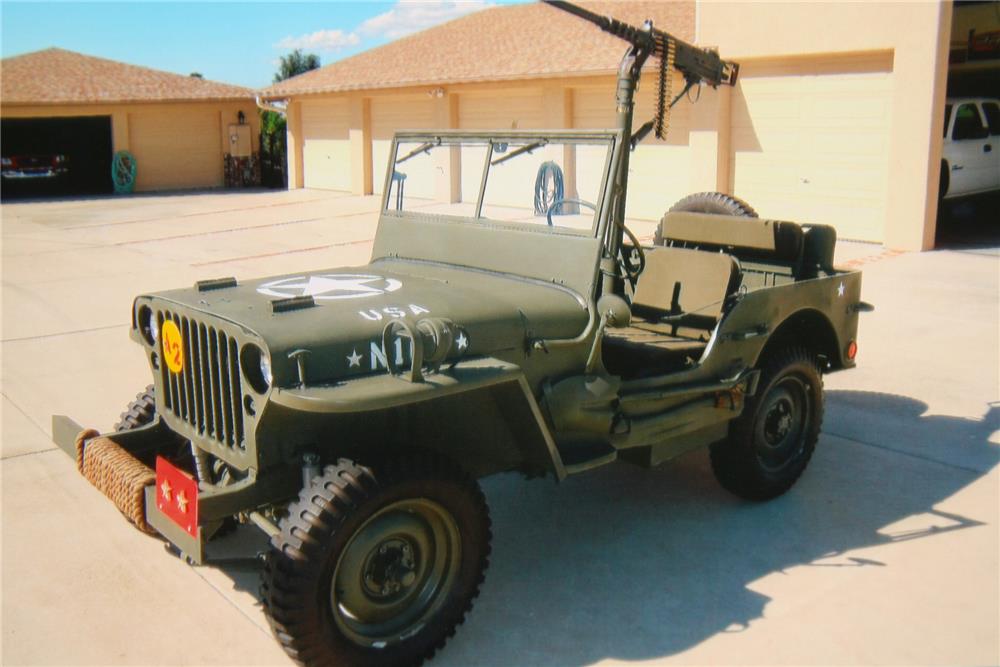 1942 WILLYS MILITARY JEEP 