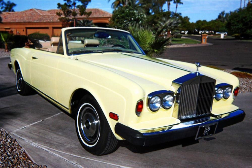 1975 ROLLS-ROYCE CORNICHE CUSTOM CONVERTIBLE