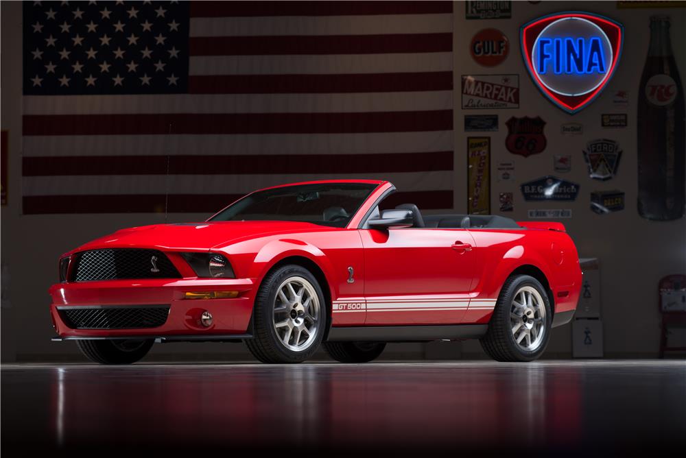 2007 FORD SHELBY GT500 CONVERTIBLE 